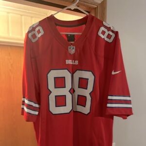 Buffalo Bills Nike Red Alternate Game Jersey - Dawson Knox #88